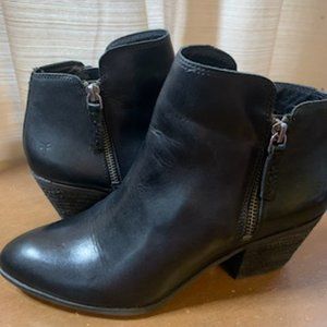 Frye, leather ankle boot, 7.5, Black